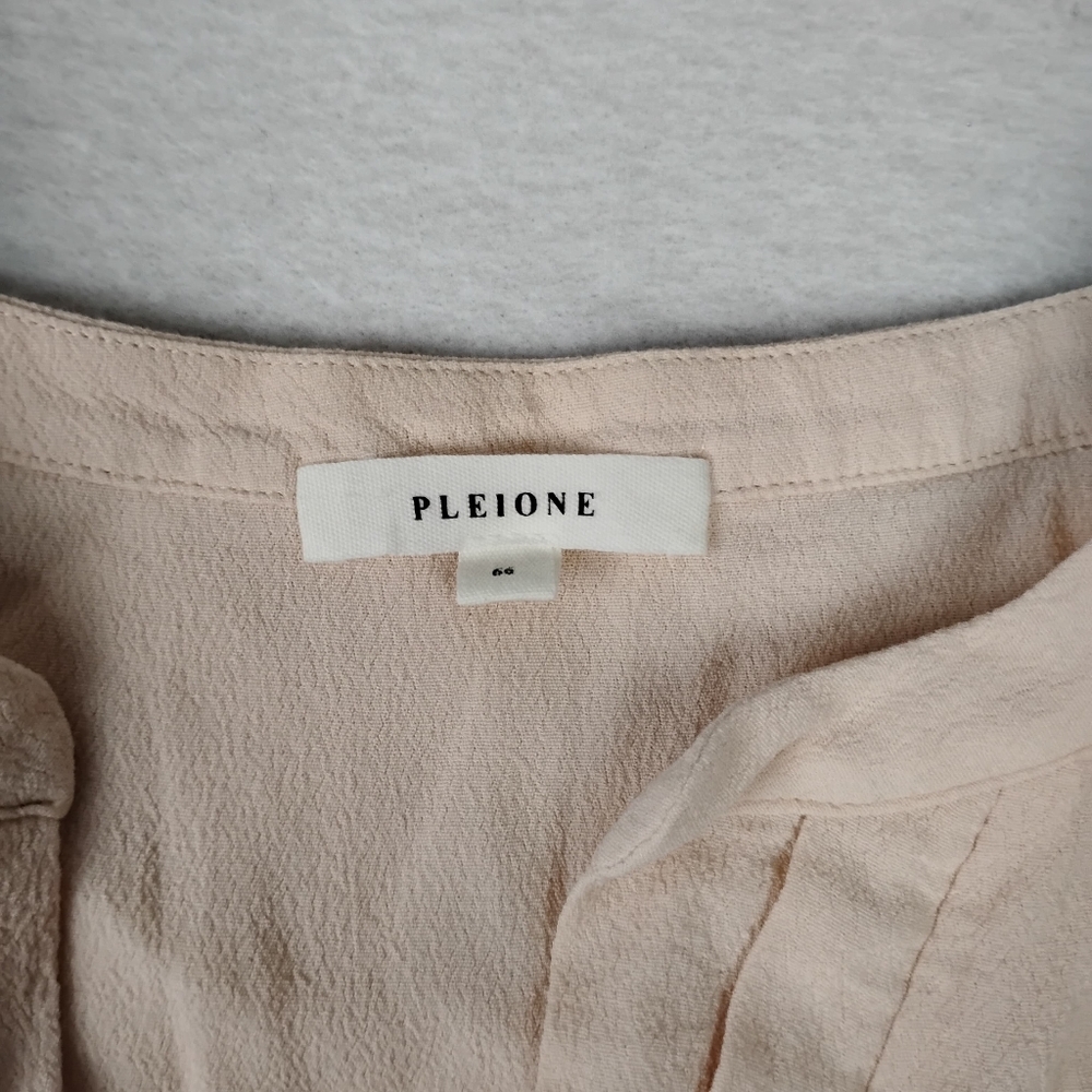 Pleione Blouse In Cream Size Womans Medium - Picture 4 of 5